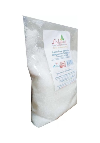 İngiliz Tuzu Yenilebilir Epsom Salt Magzenyum Sülfat 500 Gr