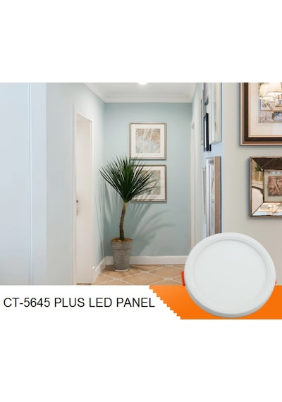 Cata 6W Led Panel Ayarlı Beyaz Günışığı Ct-5645