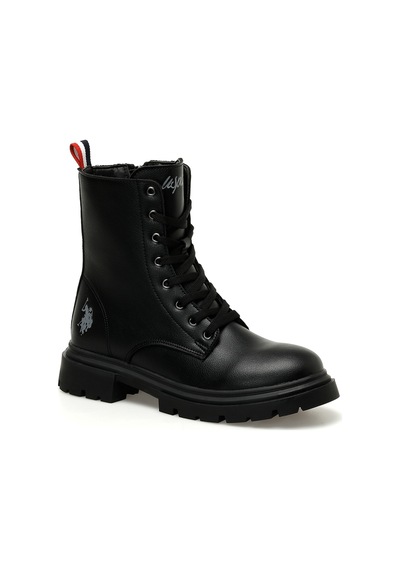 U.s. Polo Assn. Halles 3pr Siyah Kadın Biker Bot 000000000101468795 Siyah