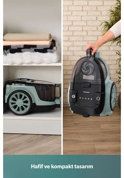 Homend Dustroyer 1255H 900 W Yatay Süpürge