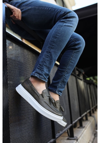 Ay Mood Mn127 - Cbt Loafer-x Erkek Ayakkabı Hakı Haki
