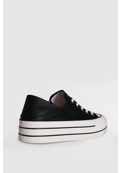 Lufian Pamela Kadın Sneaker Ayakkabı Siyah Siyah 121230091100100