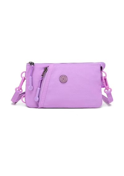 Smart Bags Mikro Poly Kumaş Uzun Askılı Kadın Cüzdanı 3343 Lila