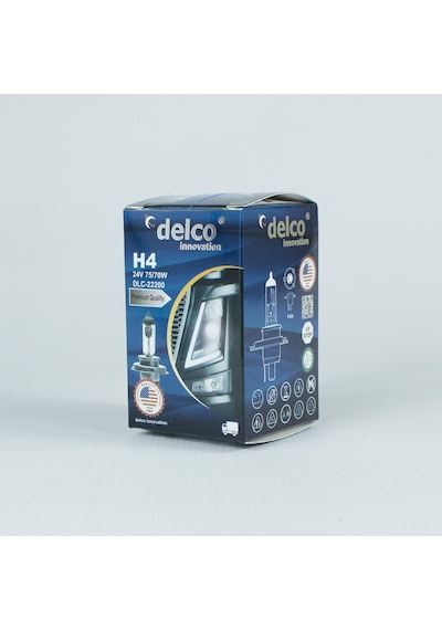 Delco U.s.a H4 24 Volt Far Ampulü 43t Tırnaklı 75/70w 10 Adet