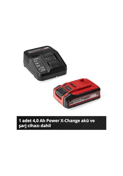 Akülü Avuç Taşlama Te-ag 18/125-2 Li 1 X 4.0 Ah Power X-change 18 V, 125 Mm Ø Disk, 33 Mm Kesme Derinliği, Yumu