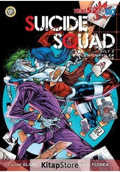 Suicide Squad Yeni 52 Cilt 3-Ölüm Enayiler İçindir - Adam Glass - JBC Yayıncılık