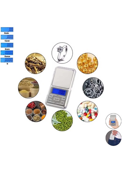 Plt Küçük Dijital Hassas Cep Ölçeği Mücevher Vb. Terazisi Lcd Kuyumcu Tartısı Sayma Modlu Max: 300 Gr