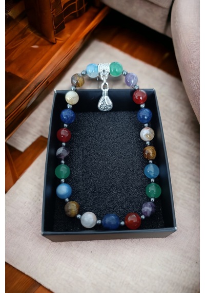 7 Çakra Bileklik Kaplan Gözü Taşı, Ametist, Aventurin Lapis, Sitrit, Mavi Akik, Akik Doğal Taş Mukavva Kutu Mukavva Kutu 7 Çakra Bileklik Kaplan Gözü Taşı, Ametist, Aventurin Lapis, Sitrit, Mavi Akik, Akik Doğal Taş Mukavva Kutu Mukavva Kutu