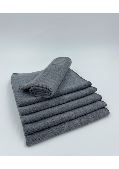 Evona Home Missclean Mikrofiber Mutfak Bezi Gri 3'lü 40 x 40 CM