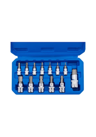 Alight Hex Bit Soket Seti Premium S2 Alaşım Çelik 13 Parça Metrik 2 Mm - 14 Mm Allen Soket Kiti