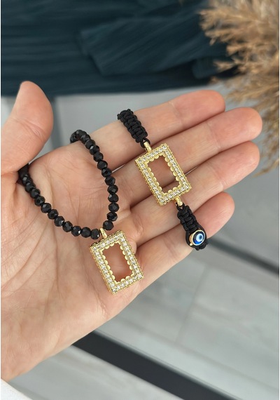 Gram Altınlık Siyah Set Çok Renkli