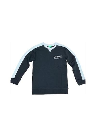 United Colors Of Benetton Benetton Erkek Çocuk Sweatshirt Bnt-b21606 Siyah