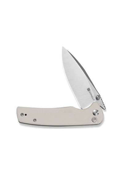 Sencut Sachse Ivory G10 Handle Satin Finished 9cr18mov Blade Çakı Beyaz