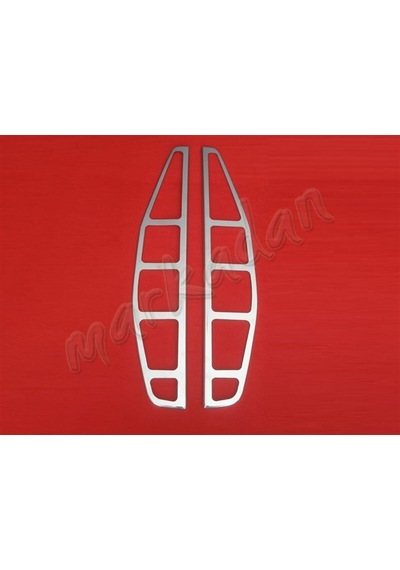 Markadan Fiat Doblo Krom Stop Çerçevesi 2000-2006 2 Parça Paslanm