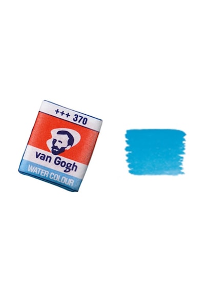 Talens Van Gogh Sulu Boya Tablet Cerulean Blue Phth. 535