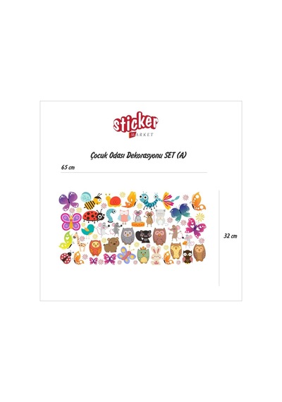 Çocuk Odası Sticker Set A