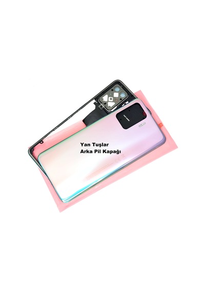 Tkgz Oppo Reno 5 Lite Kasa Arka Pil Batarya Kapağı Mavi