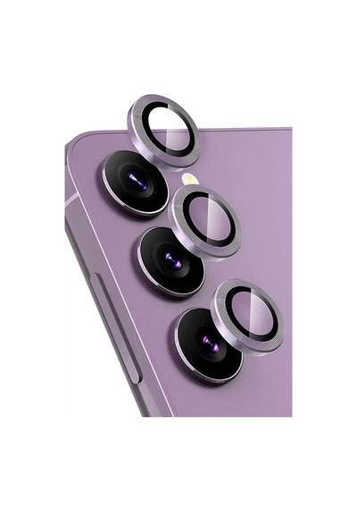 Newface Samsung Galaxy S24 Fe Raze Metal Kamera Lens - Mor