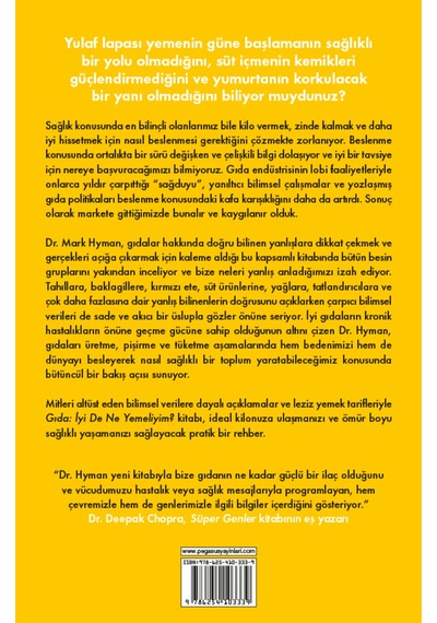 Gıda: İyi De Ne Yemeliyim / Dr. Mark Hyman