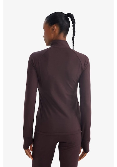 Defacto Slim Fit Dar Kesim Dik Yaka İçi Yumuşak Tüylü Hırka G4087ax25aubn340 Kahve-bn340