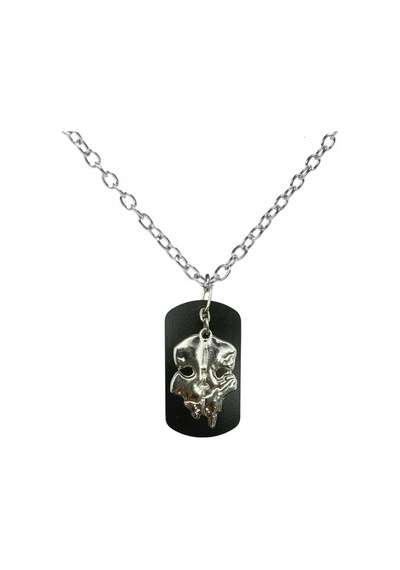 Call Of Duty Ghost Askeri Maskeli Unisex Kolye 60 Cm Zincir Çok renkli