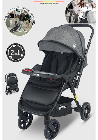 Baby Home 900 X3 Çift Yönlü Bebek Arabası