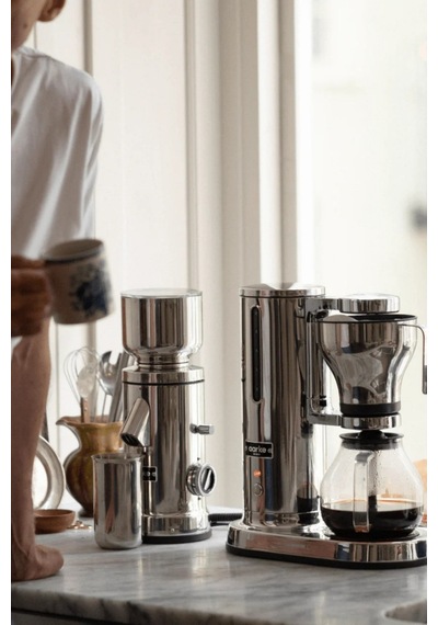 Aarke Coffee Grinder Ayarlanabilir Kahve Öğütücü Kahve Değirmeni & Öğütücüler Silver
