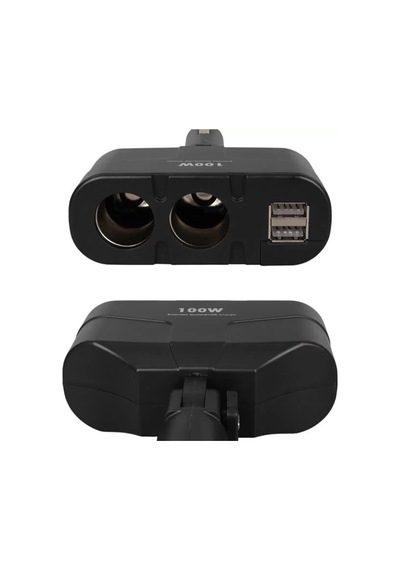 Hubrendy Sh Olesson 1652 12-24v Çift Usb Girişli 100w 2'li Araç Çakmak Çoklayıcı