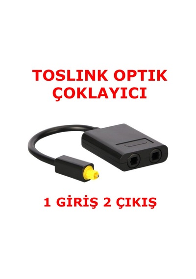 Dijital Optik Toslink Çoklayıcı Splitter Switch Adaptör Çoğaltıcı