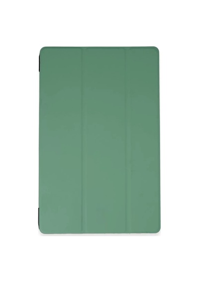 Newface Apple İpad Pro 13 2024 Kılıf Tablet Smart Kılıf - Koyu Yeşil Tablet Kılıfı