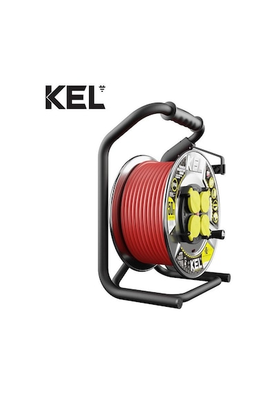 KEL 99470 Profesyonel Uzatma Kablosu 50m, 3x2.5 mm2