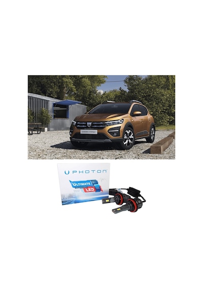 Dacia Sandero Kısa Far Ampulü H7 Ultimate Yeni Seri Beyaz 2021-2023