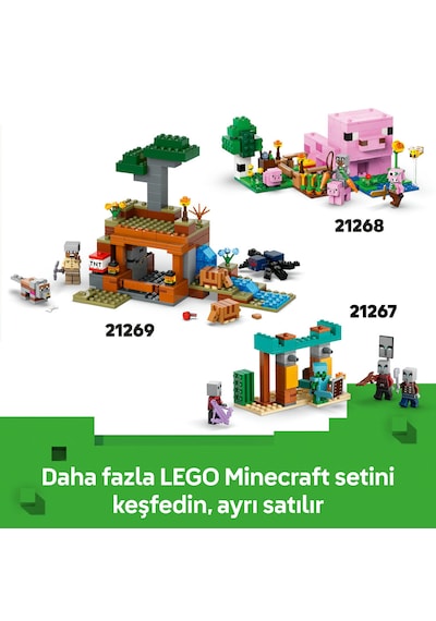 LEGO® Minecraft® Nether Lav Savaşı 21266 - 6 Yaş ve Üzeri Macera Oyunları Seven Çocuklar için Yaratıcı Oyuncak Yapım Seti (99 Parça) LEGO® Minecraft® Nether Lav Savaşı 21266 - 6 Yaş ve Üzeri Macera Oyunları Seven Çocuklar için Yaratıcı Oyuncak Yapım Seti (99 Parça)