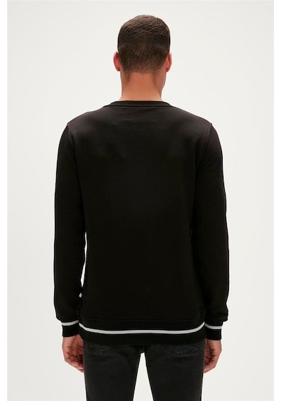 Bad Bear Felt Crewneck / Navy Erkek 23.02.12.013 Lacivert 001