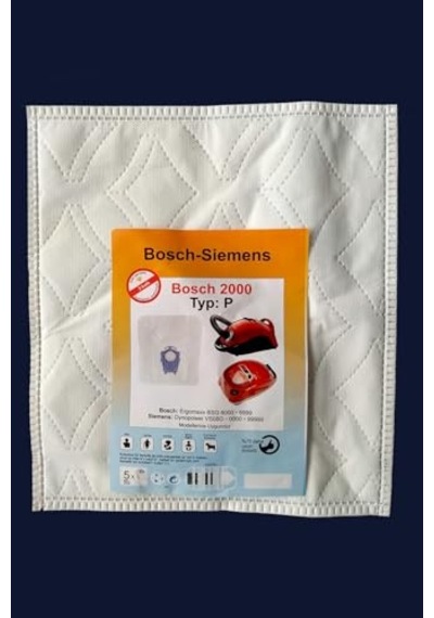 Tr 2-pk Typ P Bez P75 Siemens İle Uyumlu Vz 92351 Uyumlu 10 Adet Süpürge Toz Torbası Bez Genel