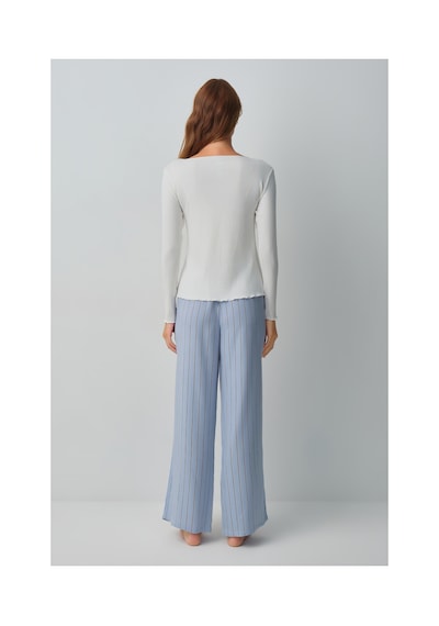 Suwen Freya Pijama Takımı Wsh105101191196 Mavi