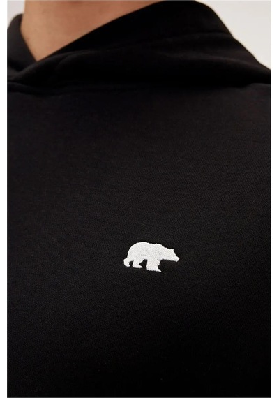 Bad Bear Drake Hoodie Os Siyah Sweatshirt 001