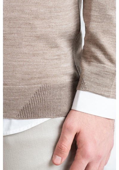Ecer Slimfit Sıfır Yaka Ince Erkek Triko Kazak