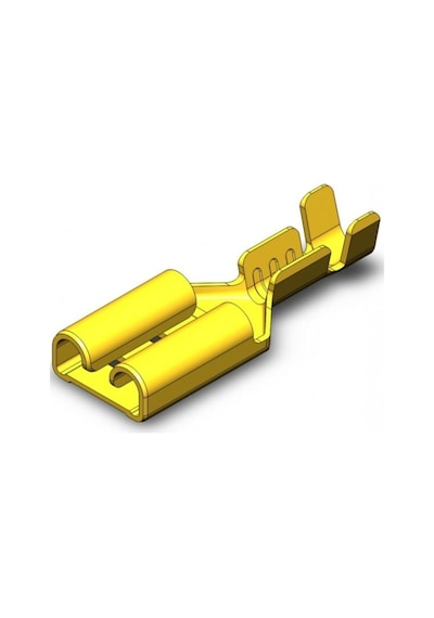 4.8 Mm Mini Dişi Fiş - Terminal - Kablo Ucu - 100 Adet