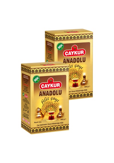 Anadolu Filiz Çayı Hediyelik 400gr. Karton Kutu İkili Paket