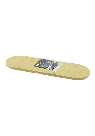 Pablıto Home Pbt-058 Ahşap Bambu Sunum Tepsisi 15x44x1.5cm 3 Mini 1cm Ayaklı Oval Diğer