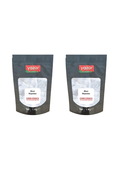 1 Kg X 2 Paket Yazar Mısır Nişastası