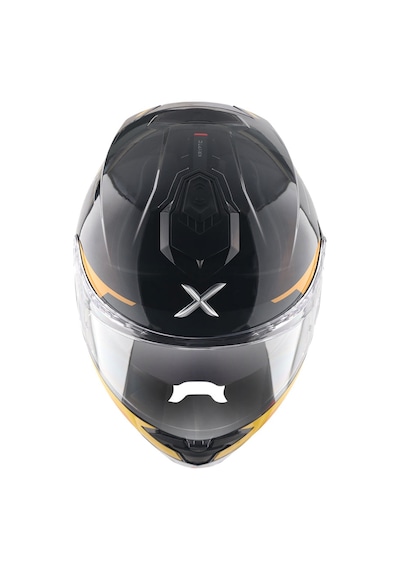 Axor Brutale Kryptıc Full Face Kapalı Kask Parlak Sarı - Siyah