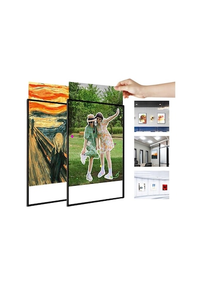 Powermaster Pm-21757 Ledli A1 Değiştirilebilir Reklam Poster Çerçevesi Tabela 1 ADET