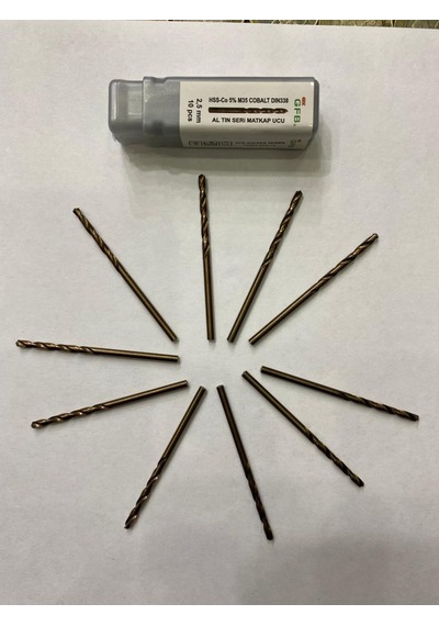 Gfb Hss-cobalt Matkap Ucu 2.5 MM 10adet