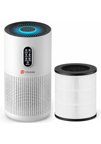 M03n Aura Hepa 13 Filtreli 3 Katmanlı Aromaterapili 185m3 Hava Temizleme Makinesi