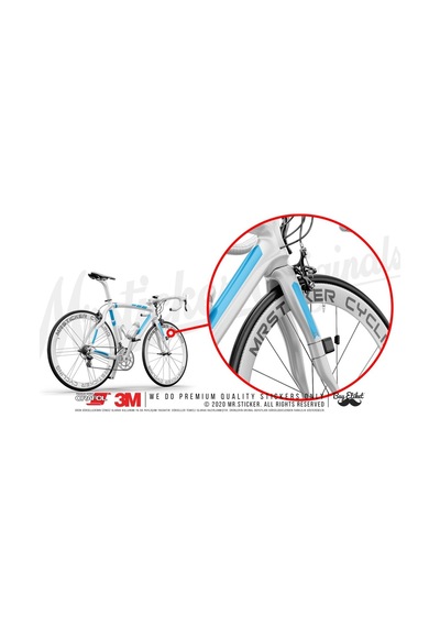 Bcy47 Reflektif Cizilmeye Dayanikli Kadro Koruyucu Sticker Seti