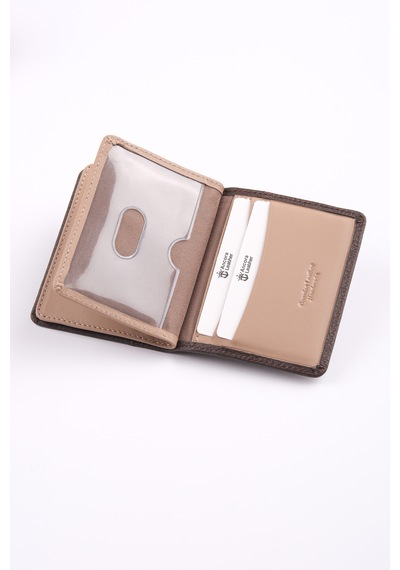 Ancora Leather Hakiki Deri Kartlık-26207 Kahverengi - Camel