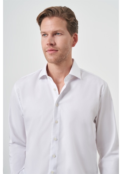 Morven Erkek Beyaz Pamuk Trend Slim Fit Dar Kesim Non Iron Gömlek 25mc004034600 Beyaz Beyaz Morven Erkek Beyaz Pamuk Trend Slim Fit Dar Kesim Non Iron Gömlek 25mc004034600 Beyaz Beyaz