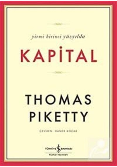 Yirmi Birinci Yüzyılda Kapital Karton Kapak / Thomas Piketty
